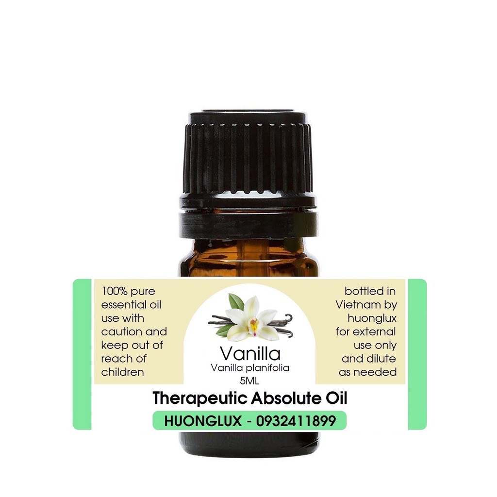 (Absolute) Tinh dầu Vani tuyệt đối Vanilla Essential Oil
