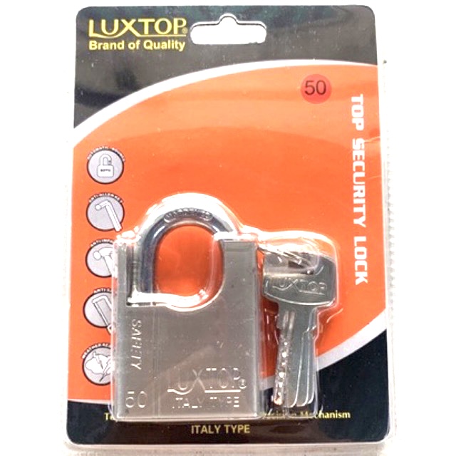 Luxtop 5-Inch Anti-Cut Padlock