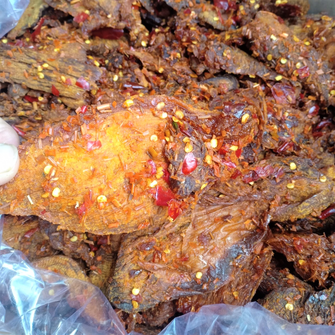 [Gói 500g] Khô Bò Vụn Lớn Loại Ngon Cay (NCFOOD)