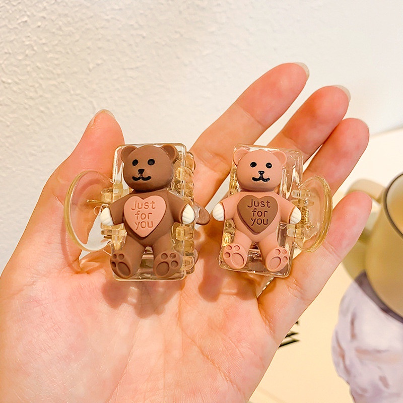 KẸP TÓC CÀNG CUA HÌNH GẤU ĐÁNG YÊU