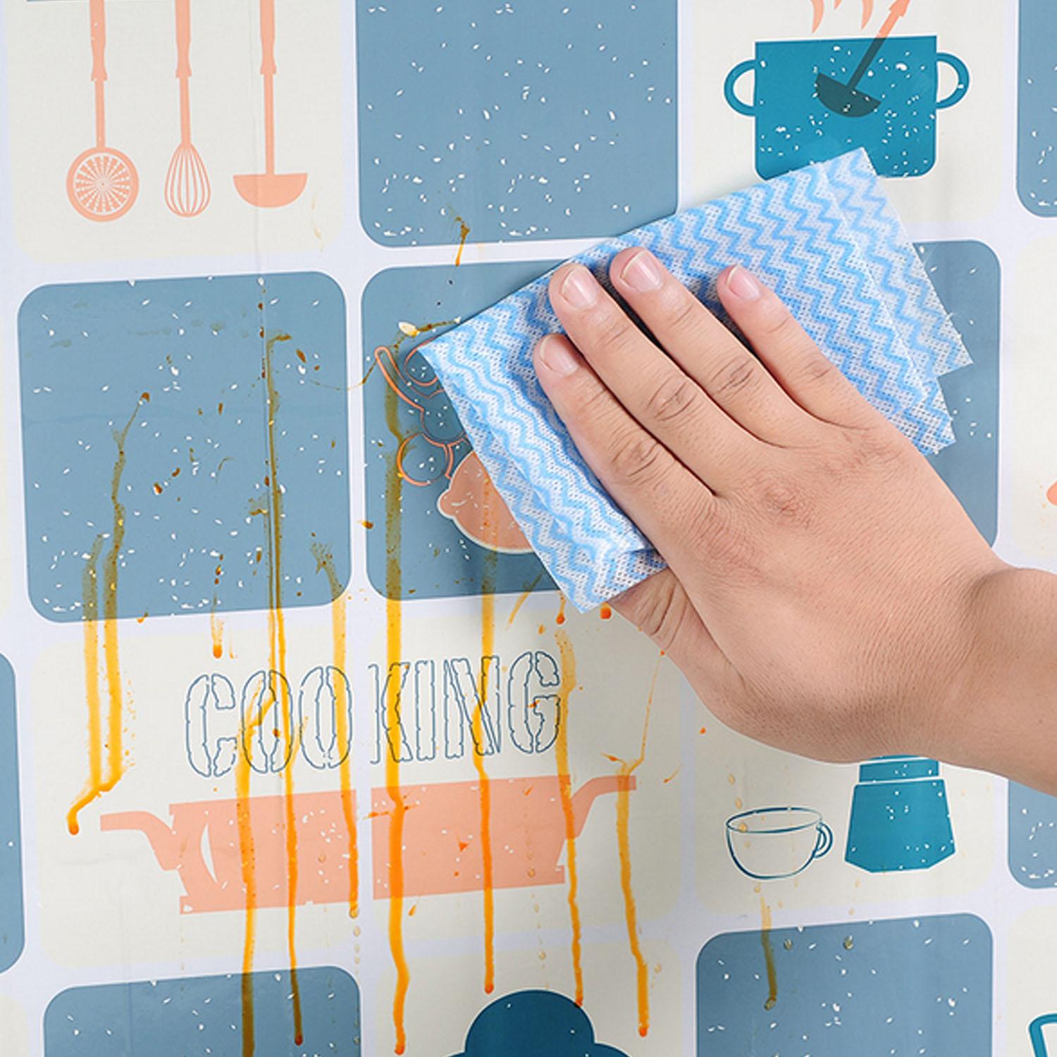 Giấy dán bếp cách nhiệt chống dầu mỡ cao cấp mẫu mới