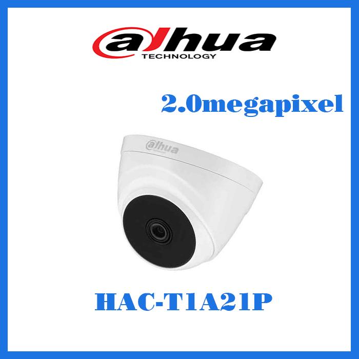 Camera Dome HDCVI 2.0 MP DAHUA HAC-T1A21P