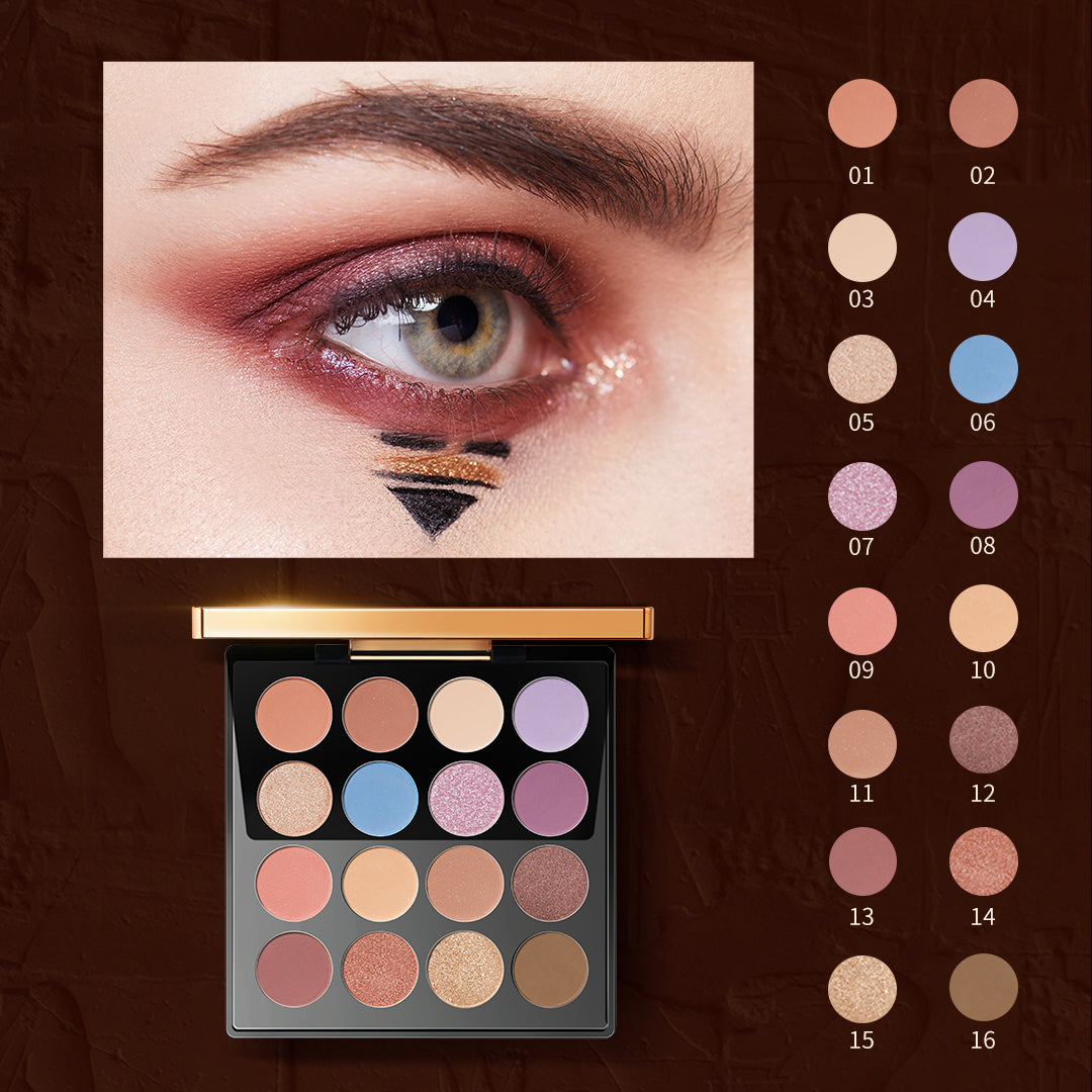 ZEESEA Bảng phấn mắt 16 ô Goddess Maya Eyeshadow Palette
