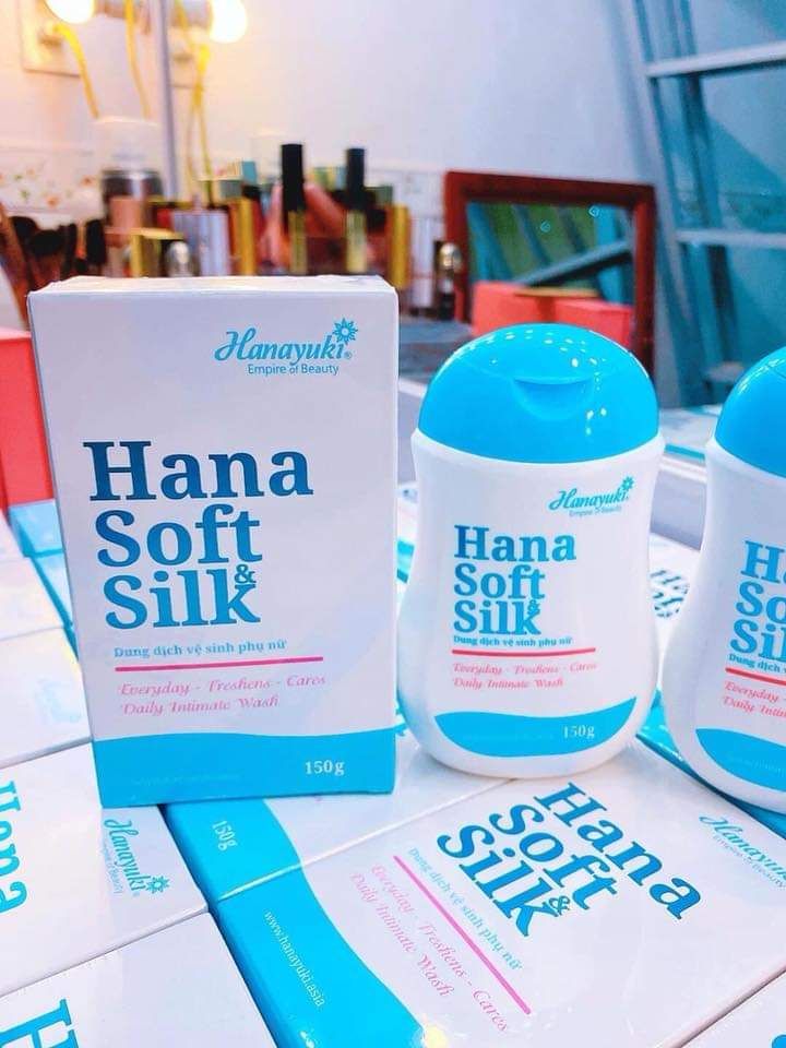 [HCM]Dung dich vê sinh Hana soft silk