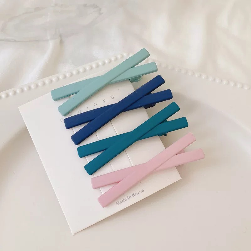 [HCM]Combo 10 kẹp tóc nơ nhiều màu Pastel