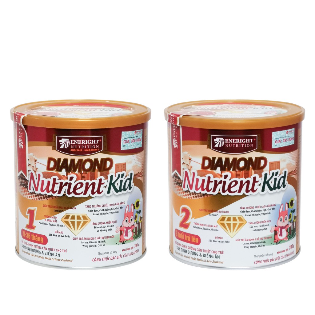 Sữa bột DIAMOND Nutrient Kid 1 Số 1 (6-36 tháng) 700g