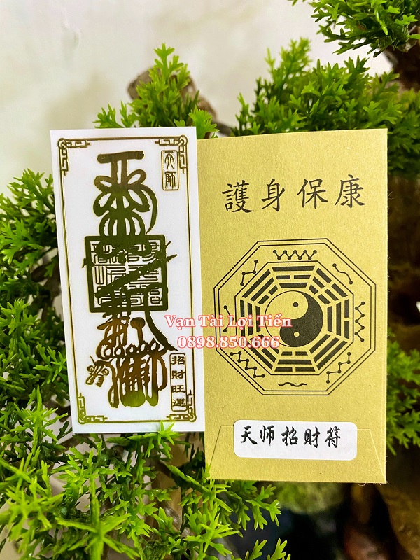 Bộ 2 Linh Phù Tình Duyên + Vượng Tài