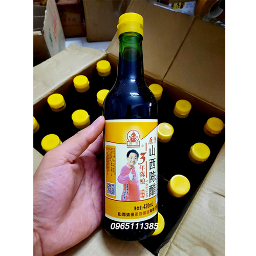 Giấm Đen Trung Quốc - Giấm Trần 420ml