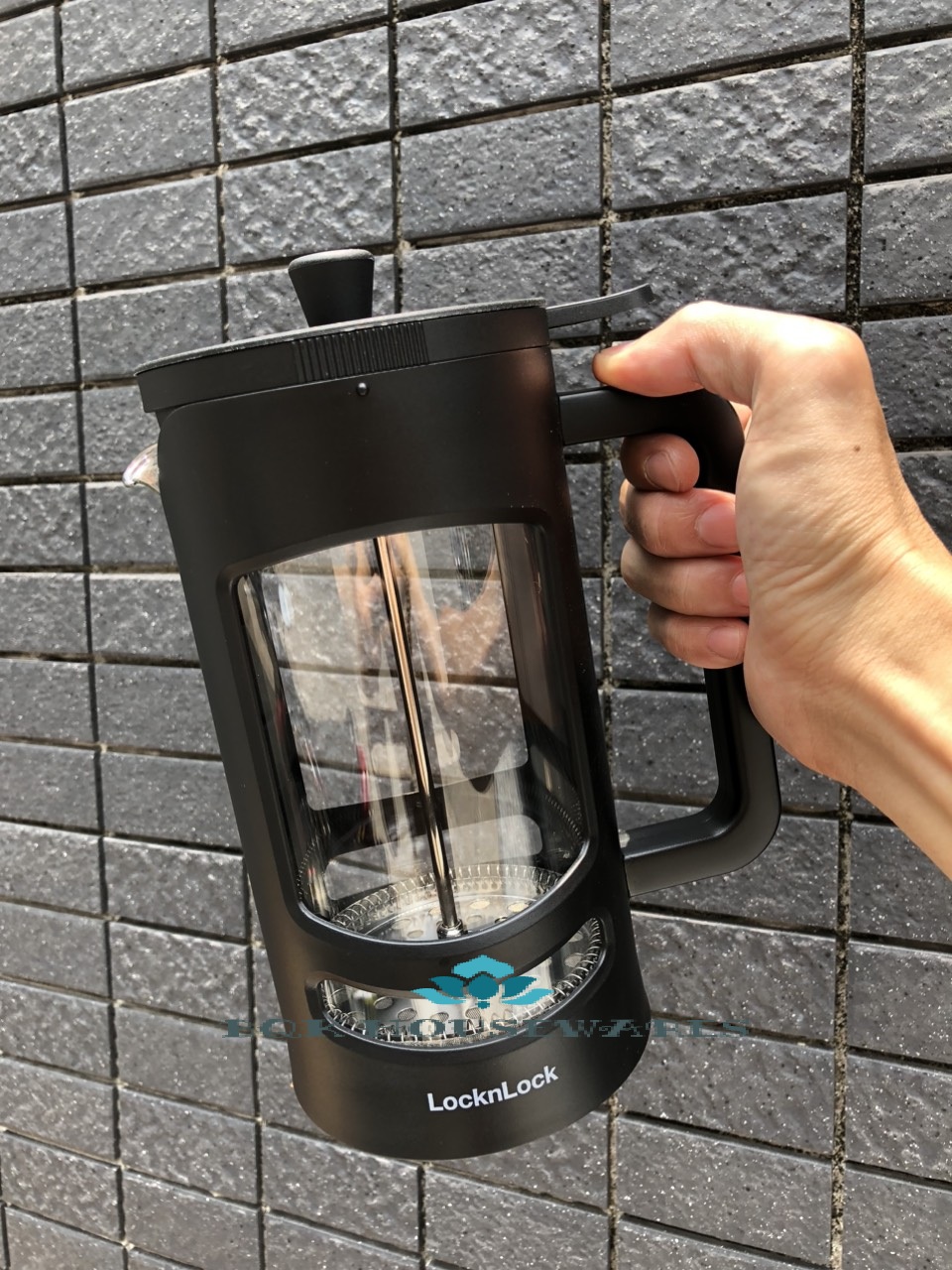 [HCM][ Lock&Lock ] Bình Pha Trà Cafe French Press Lock&Lock 800ml - LLG018 LLG019