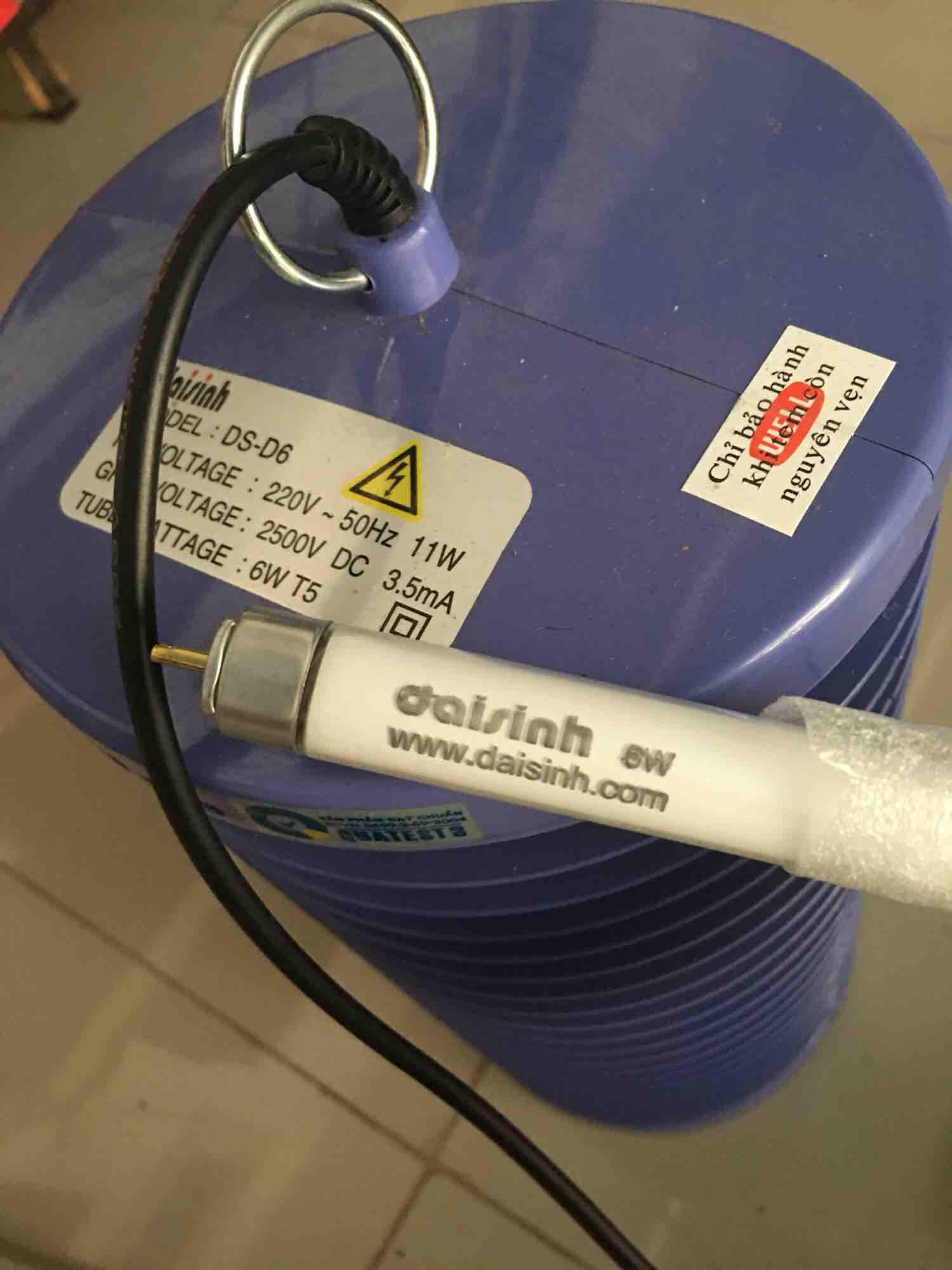 Đèn bắt muỗi đại sinh DS-D6