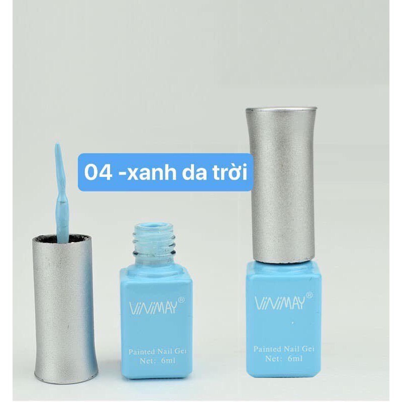 Gel Vẽ Cọ Nét Vinimay ( Có 12 Màu Lựa Tự Do )