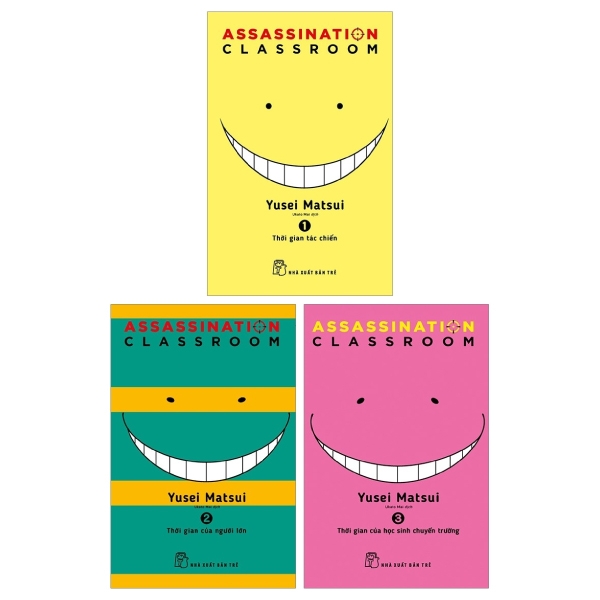 Fahasa - Combo Sách Hay ASSASSINATION CLASSROOM: 1 + 2 + 3 (Bộ 3 Tập)