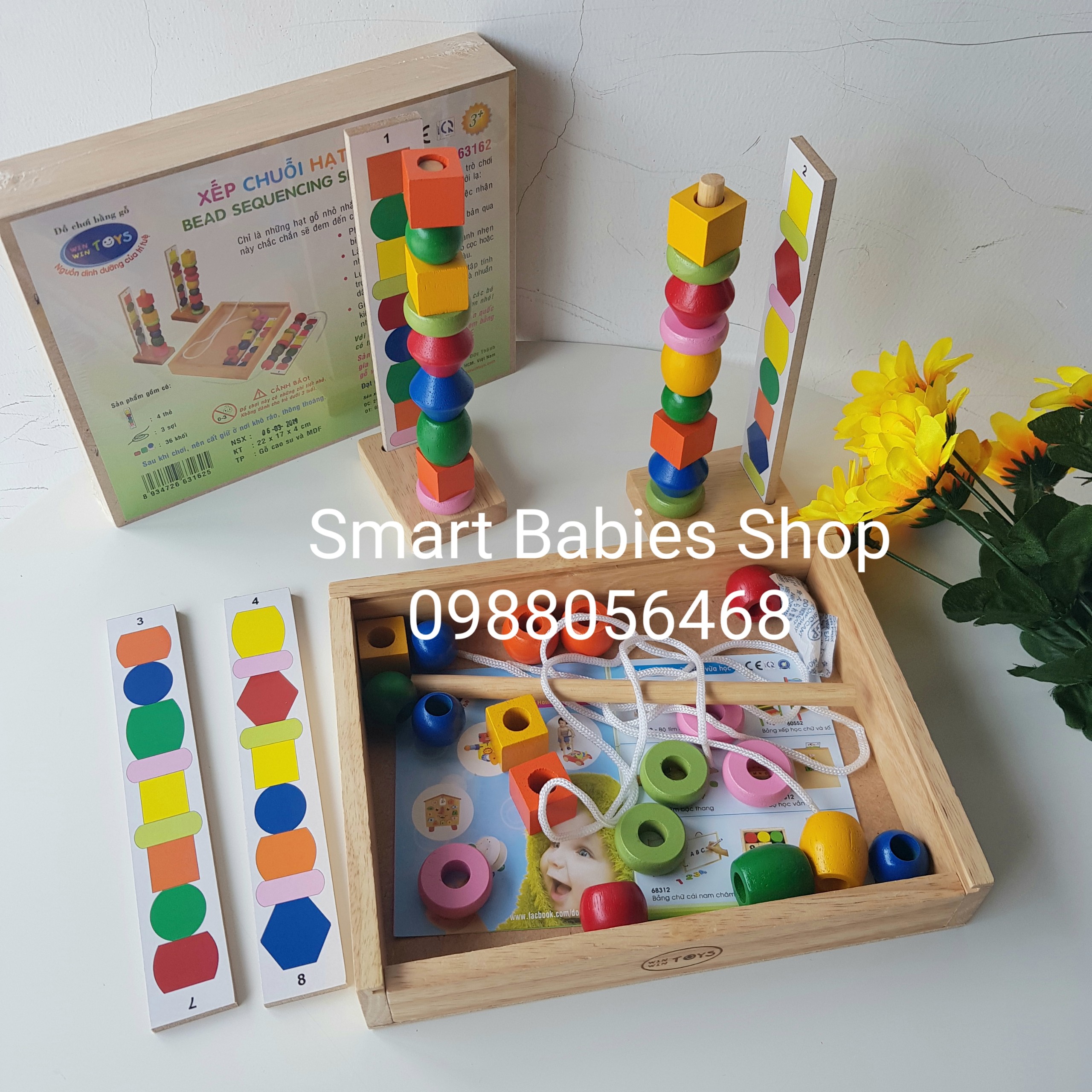 [Hoàn tiền 10%]Xếp Chuỗi Hạt Winwintoys