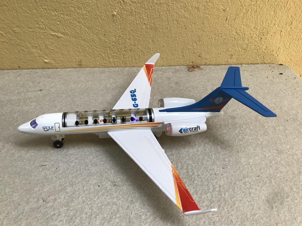 Máy bay đồ chơi Gulfstream G650ER kim loại