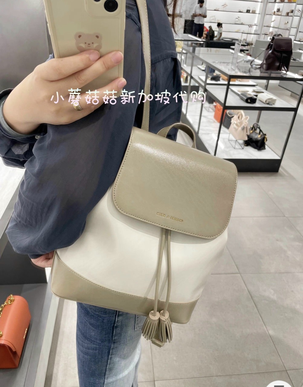 Balo nữ ck2-60151091 size 25cm x11cm x30cm