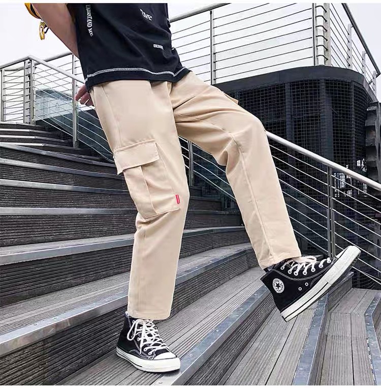 [HCM]Quần jogger kaki nam nữ lưng thun LV05