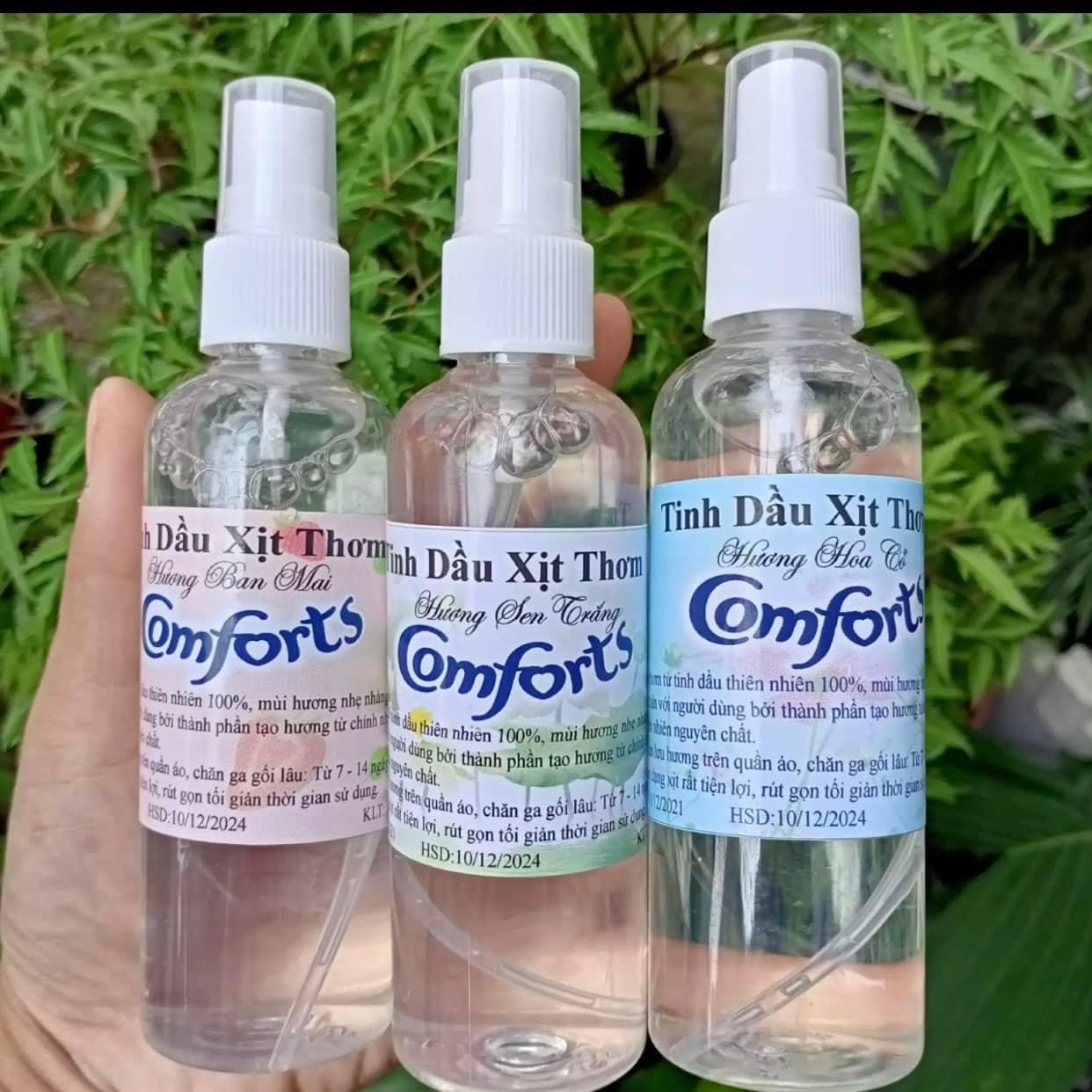 Xịt Xả Vải Khô Comfort