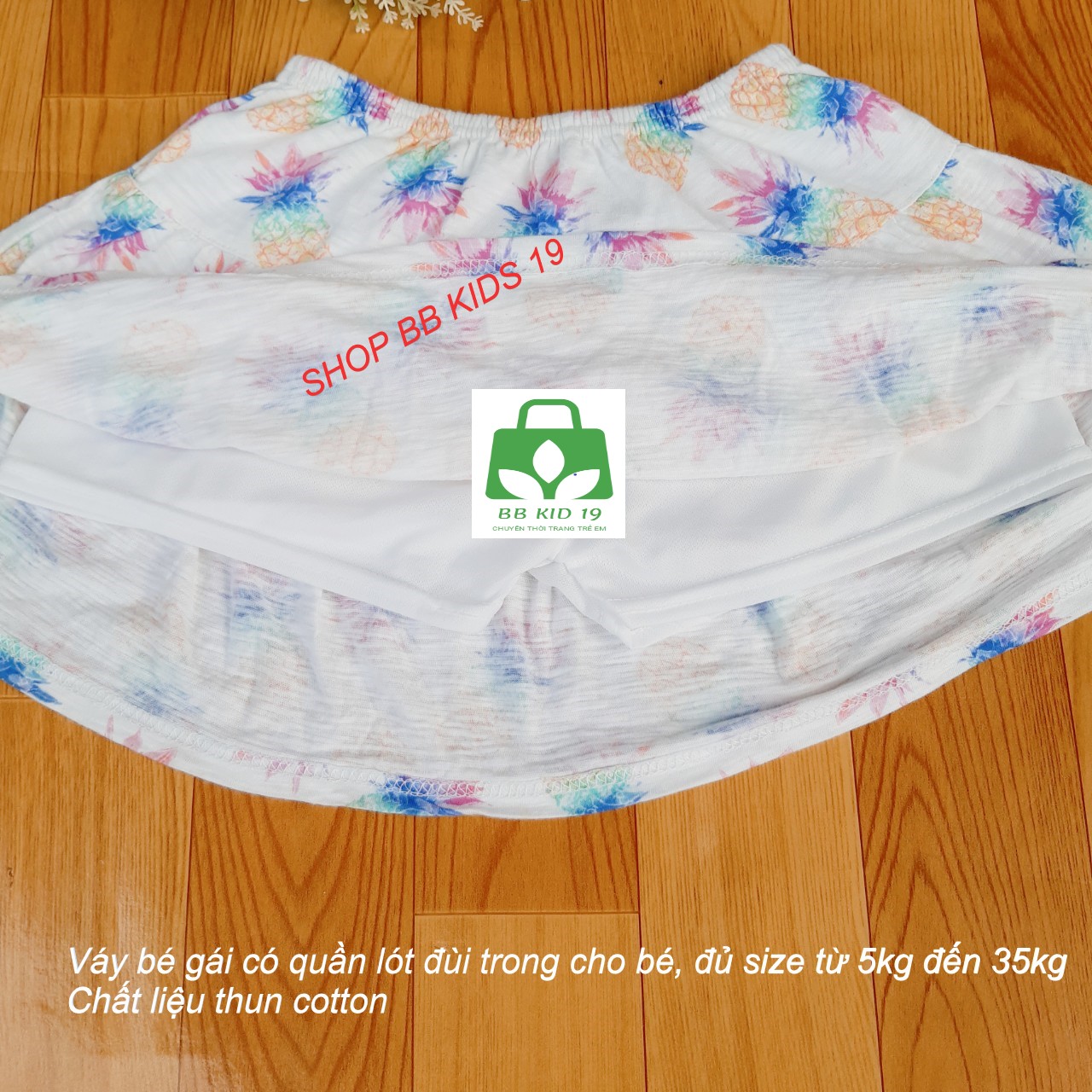 [HCM]Váy bé gái size 5 từ 24-33kg(combo 3 cái)