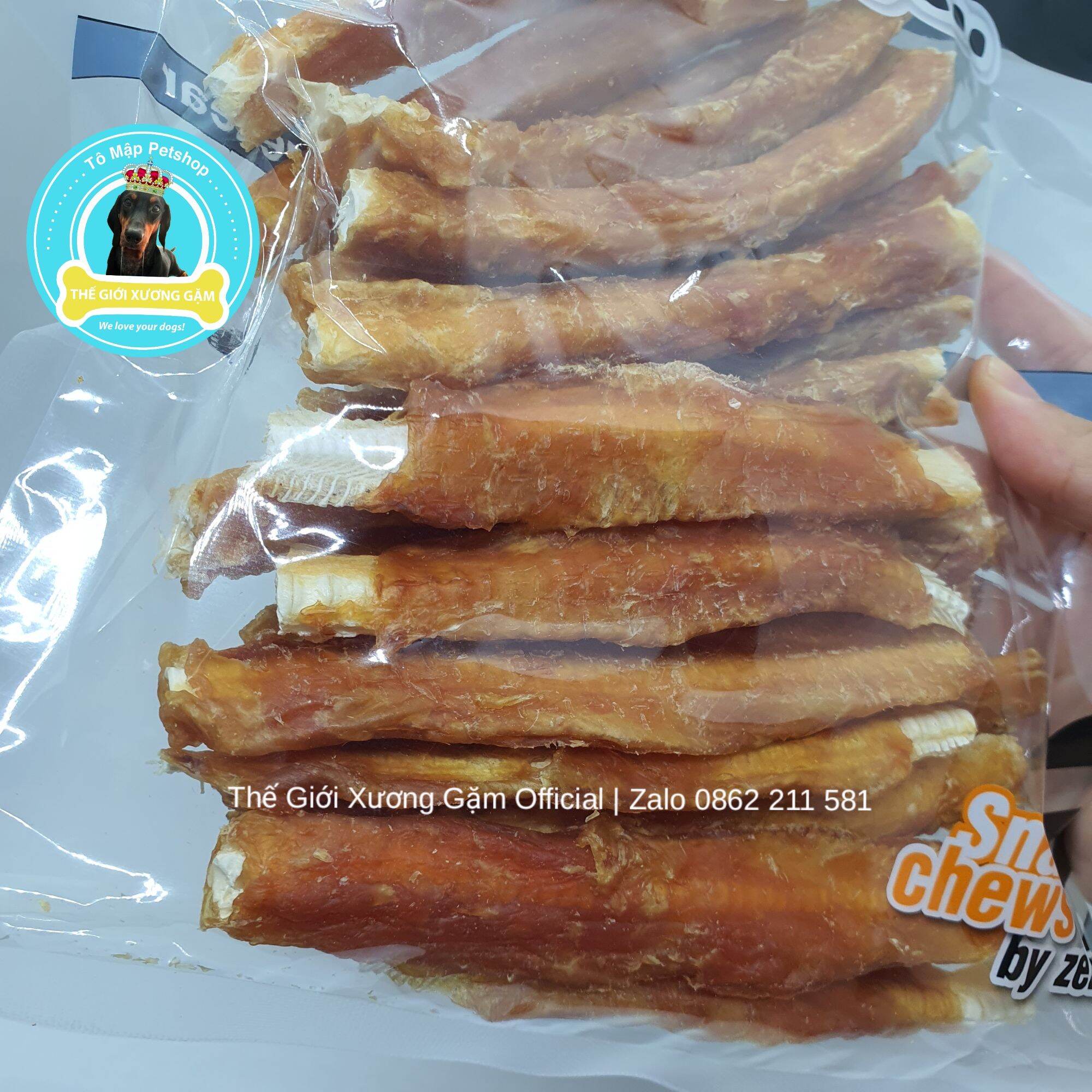 SỤN CÁ THẬT SẤY GIÒN THƠM NGON CHO CHÓ