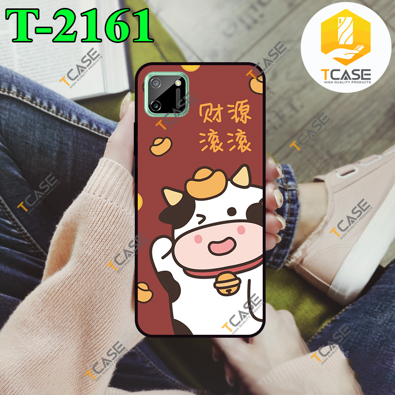 [HCM]Ốp Lưng Realme C11 in hình Bò Sữa Phần C
