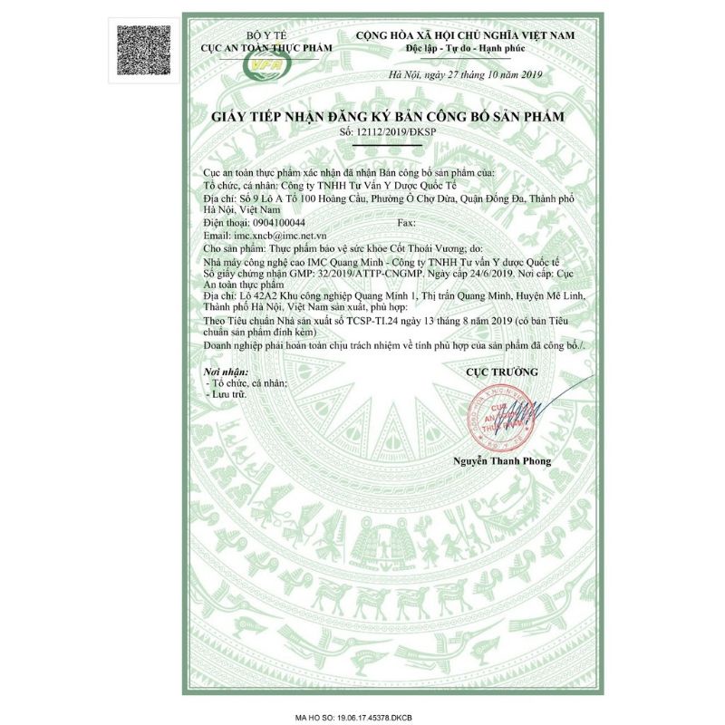 Cốt Thoái Vương - Giúp cột sống khỏe mạnh hơn