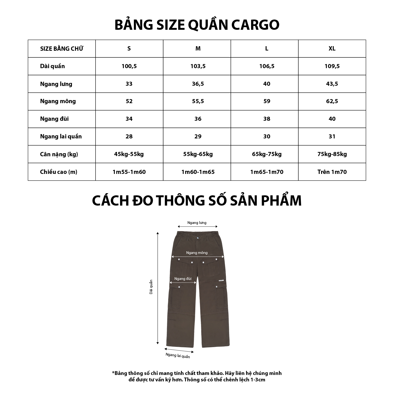 Quần Bad Habits OLIVE BAD CARGO PANTS