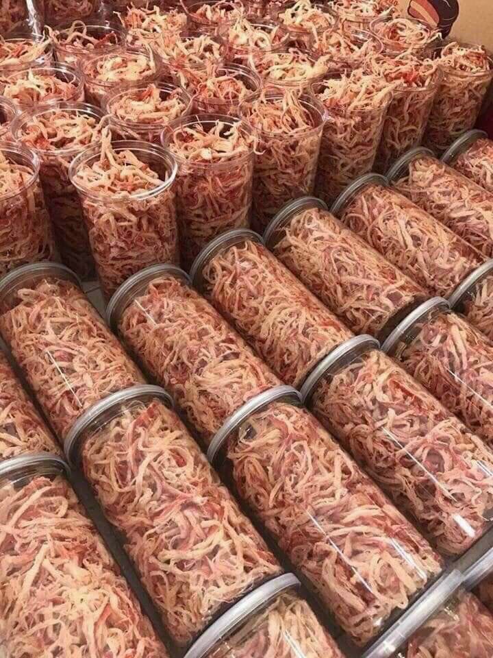 MỰC SỢI HẤP DỪA TÂN LỘC PHÁT - HŨ 200G