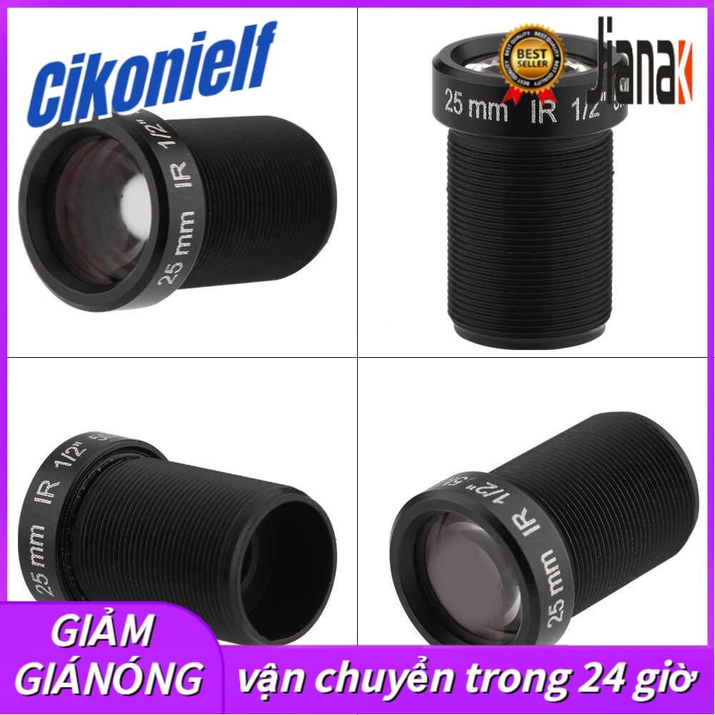 25mm 1/2 5mp mount ir night vision fixed lens for m12 x 0.5 cctv hd ip camera