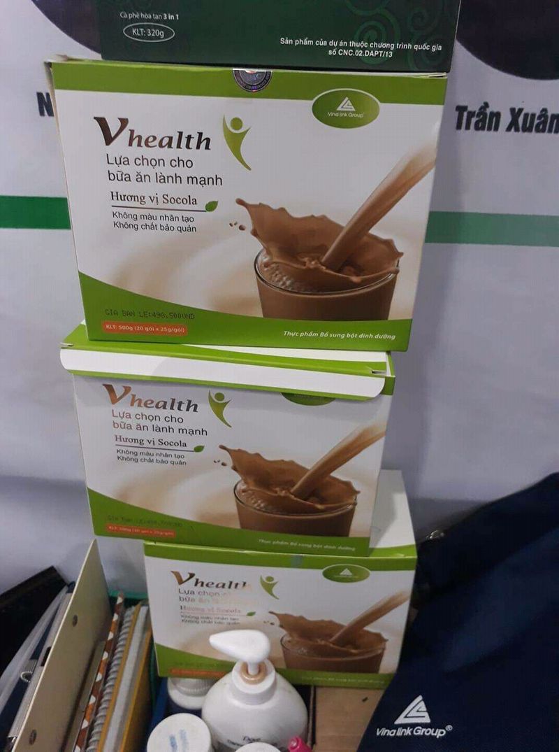 VHEALTH - Ngũ cốc dinh dưỡng ( socola )