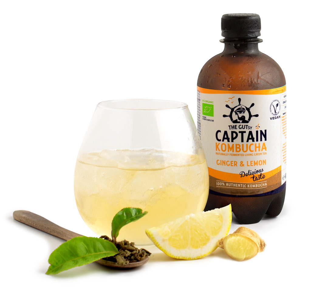 Trà Kombucha hữu cơ (Organic Kombucha Tea) - THE GUTsy CAPTAIN