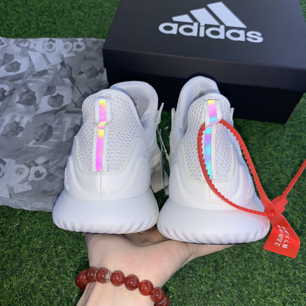 [VIDEO ẢNH+HỘP BẢO VỆ GIÀY] giầy thể thao Alphabounce beyond white trắng thời trang nam nữ