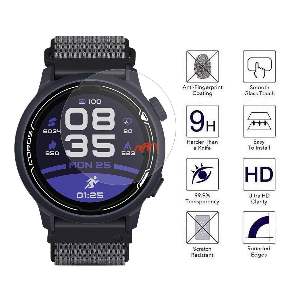 Kính cường lực 9h+ coros pace 2