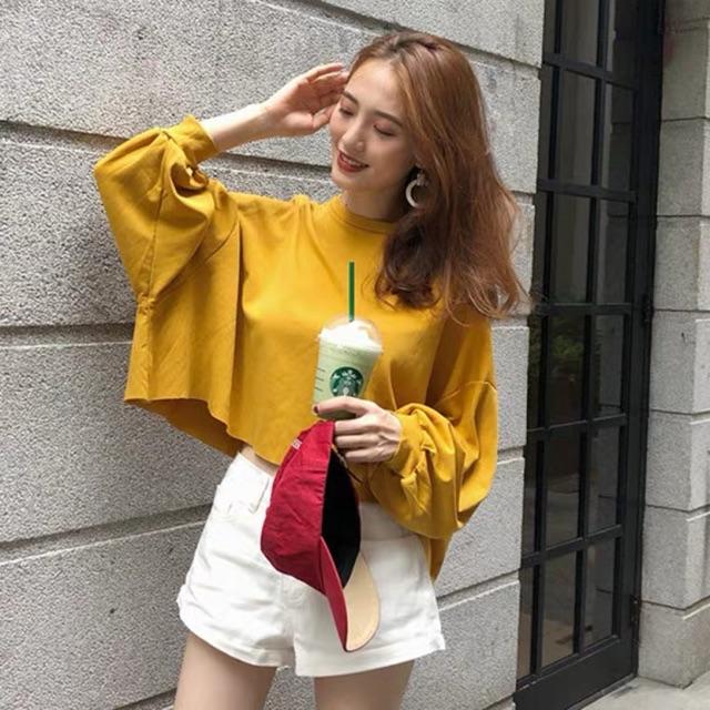 Áo croptop tay to HDA0719