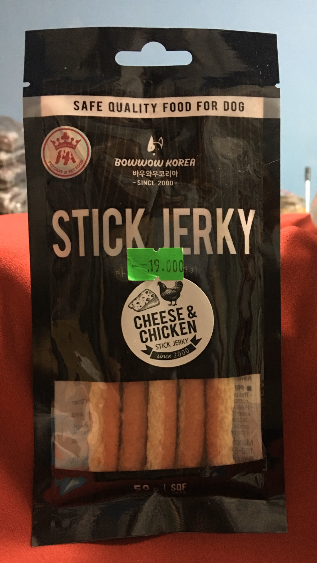 [HOT HOT] Thịt que cho chó STICK JERKY 50G/90G