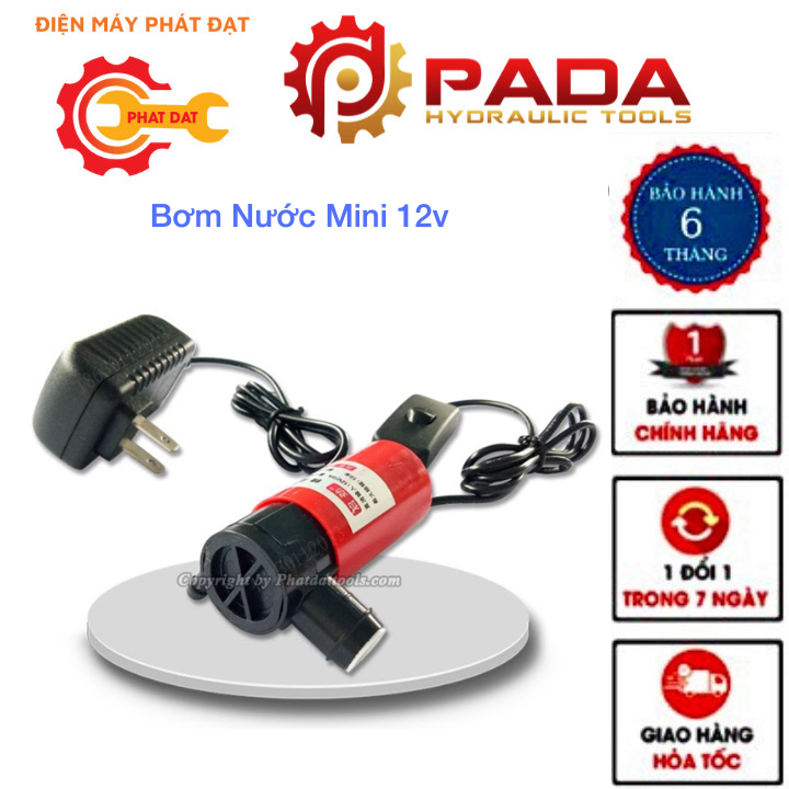 Bơm nước mini 12v cho máy cắt rãnh tường bơm nước mini bể cá hồ cá bơm mạnh lưu lượng khỏe