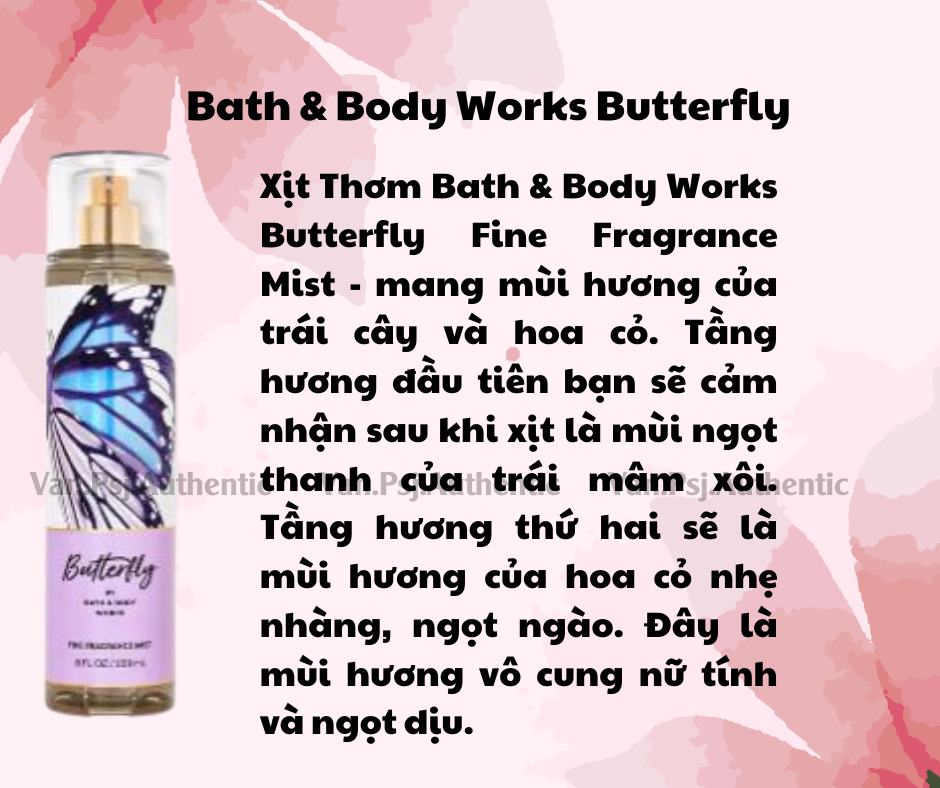 NƯỚC HOA XỊT TOÀN THÂN BATH & BODY WORK 236ML