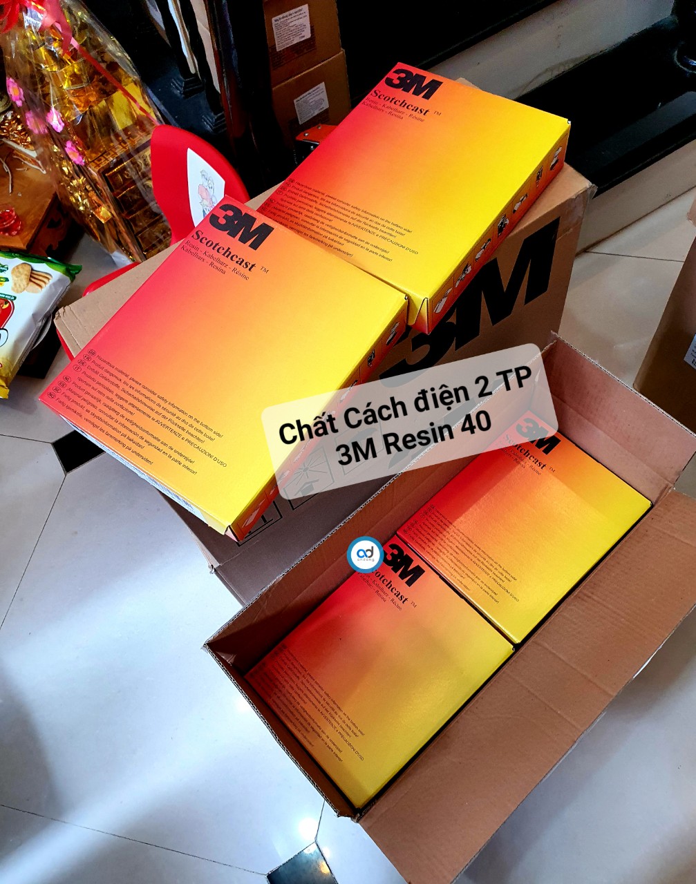 Chất Cách Điện 2 Thành Phần 3M Scotchcast Resin 40 - AnDong