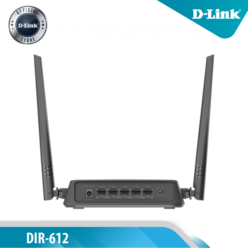 D-LINK DIR-612  Bộ phát Wi-fi chuẩn N300