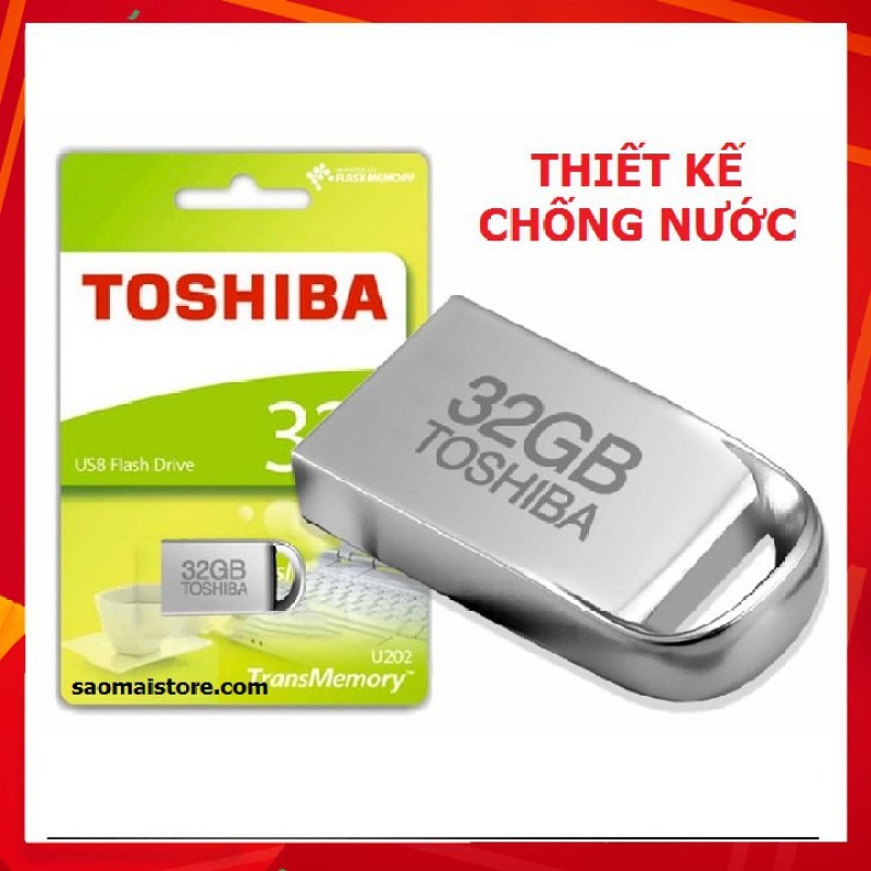 Bảng giá Usb 8Gb/16Gb/32Gb 2.0 Toshiba Nhỏ Gọn - Usb Ô Tô Chống Nước Phong Vũ