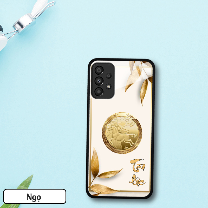 Ốp lưng kính 12 con giáp cho Samsung Galaxy A33 5G