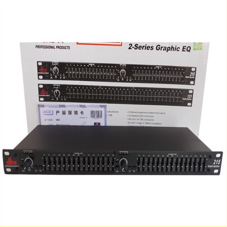 Lọc xì Equalizer DBX 215