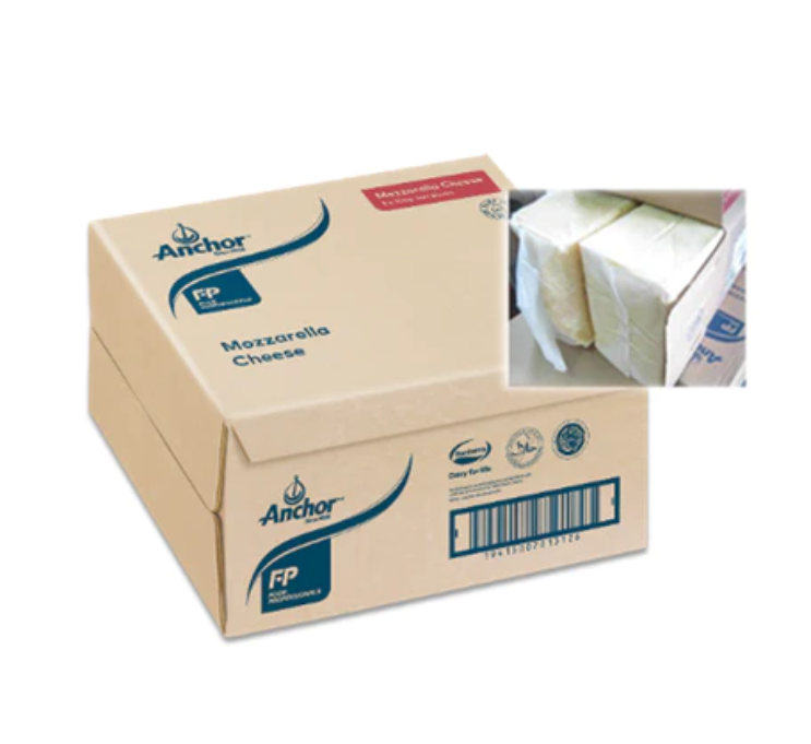 Phô Mai Mozzarella Anchor - Khối 5kg & 10kg