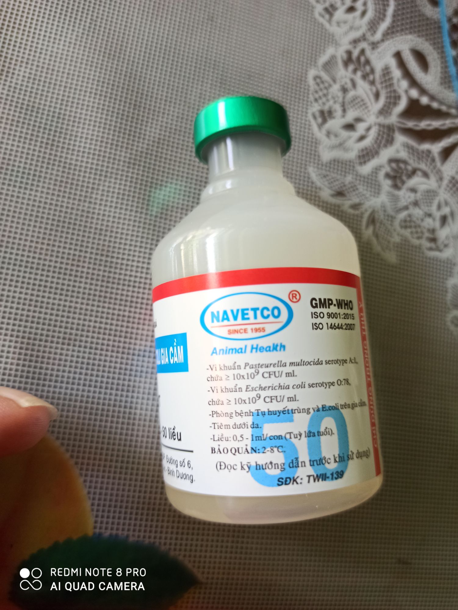 Vac...cin Tụ Huyết Trùng ecoli