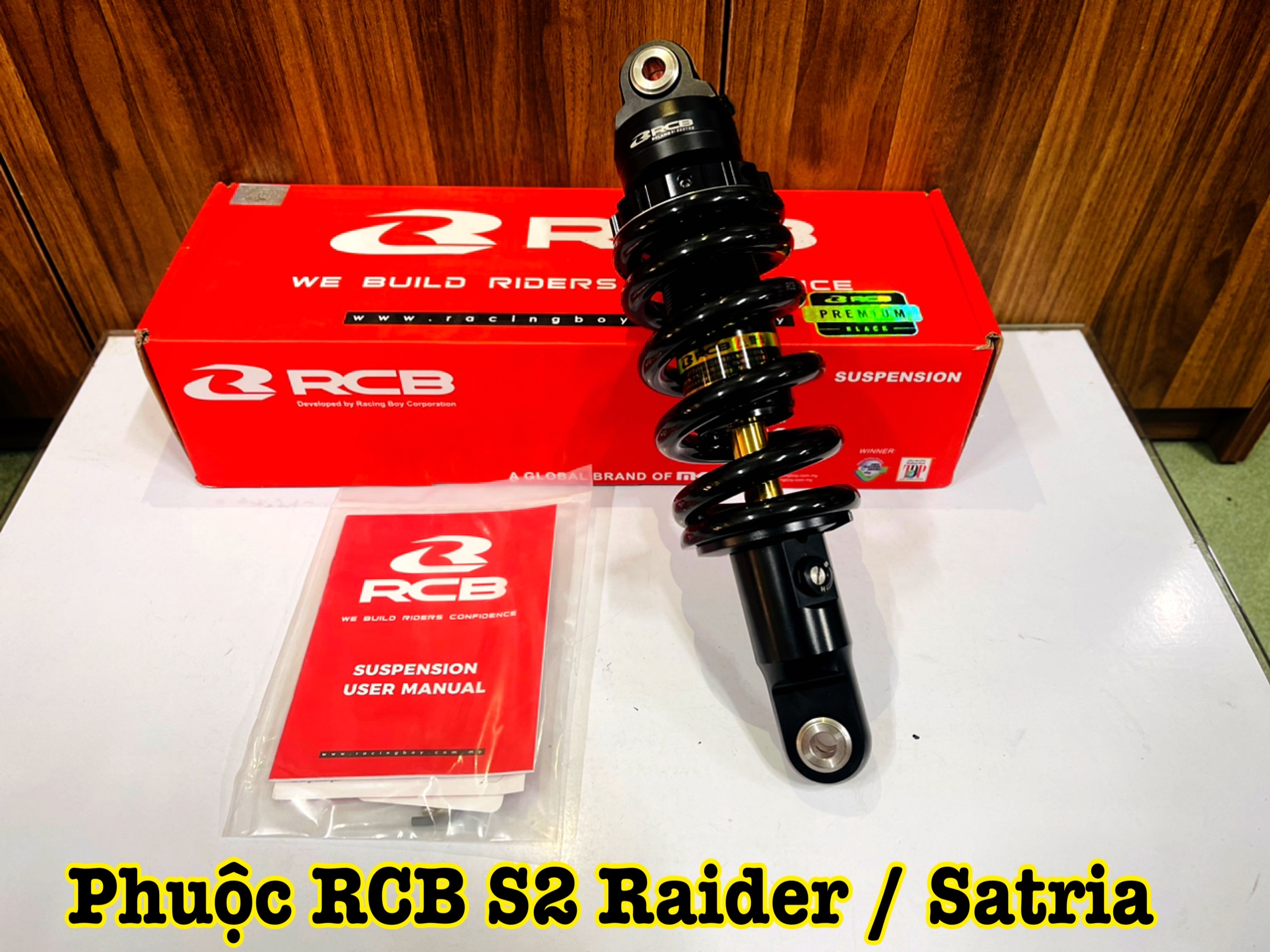 Phuộc rcb raider / satria có tăng chỉnh