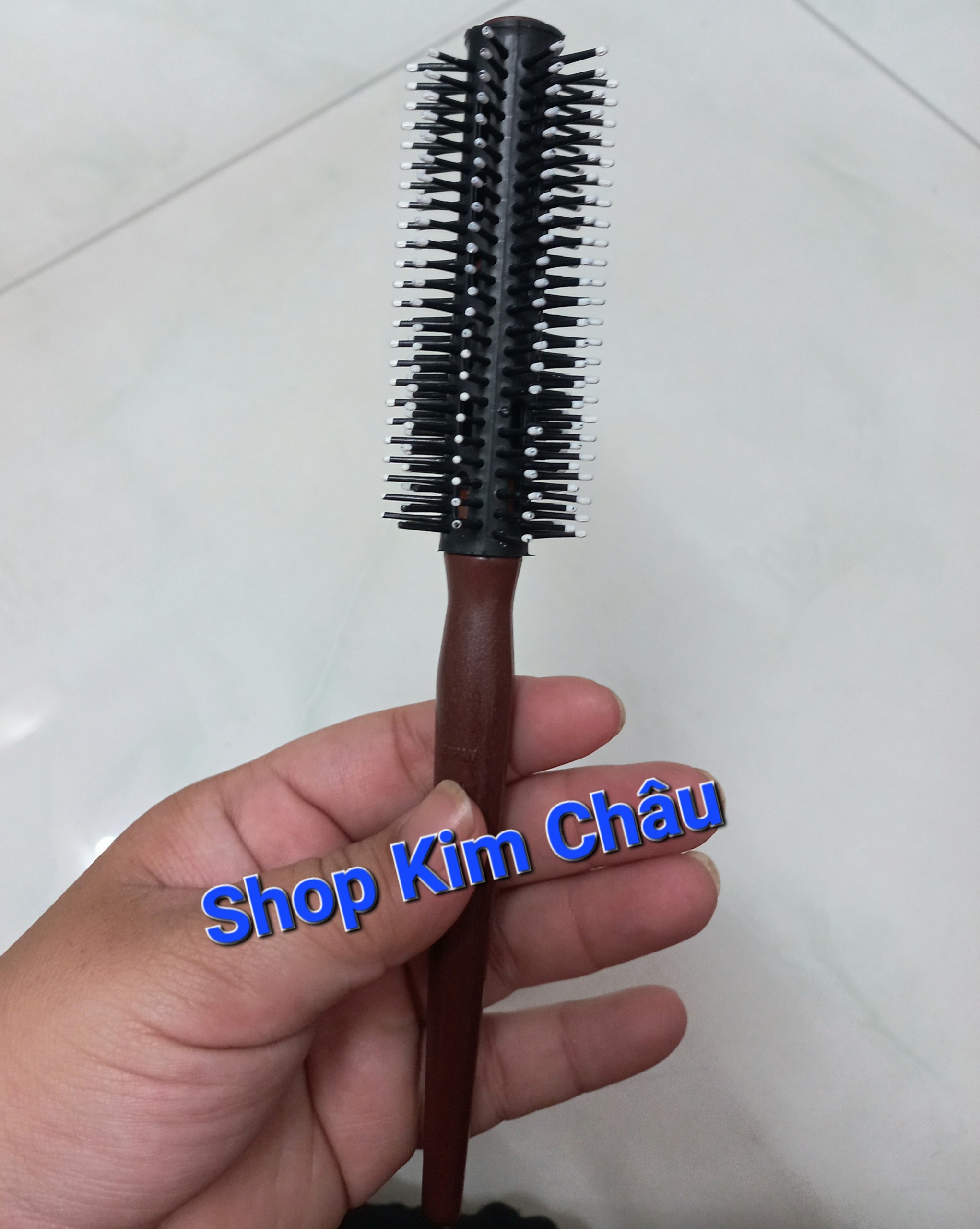 Lược tròn tạo kiểu tóc phồng, gỡ tóc rối, chải tóc xoăn