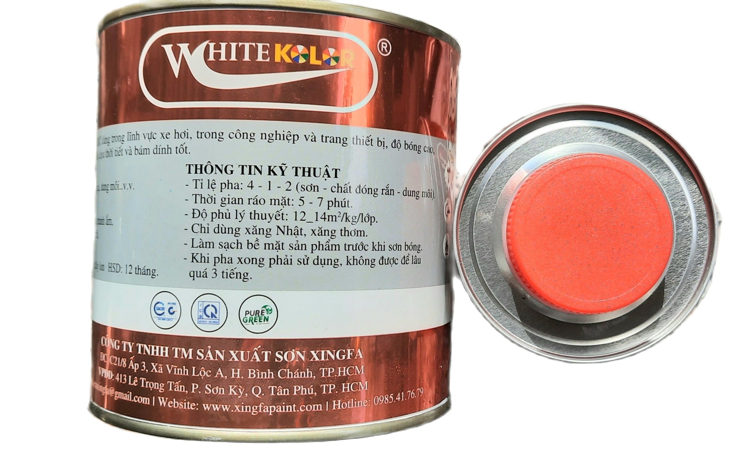 BÓNG 2K - XINGFA (1Kg/ Bộ)