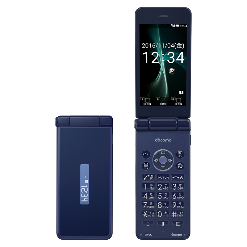 Điện thoại nắp gập Sharp SH01J