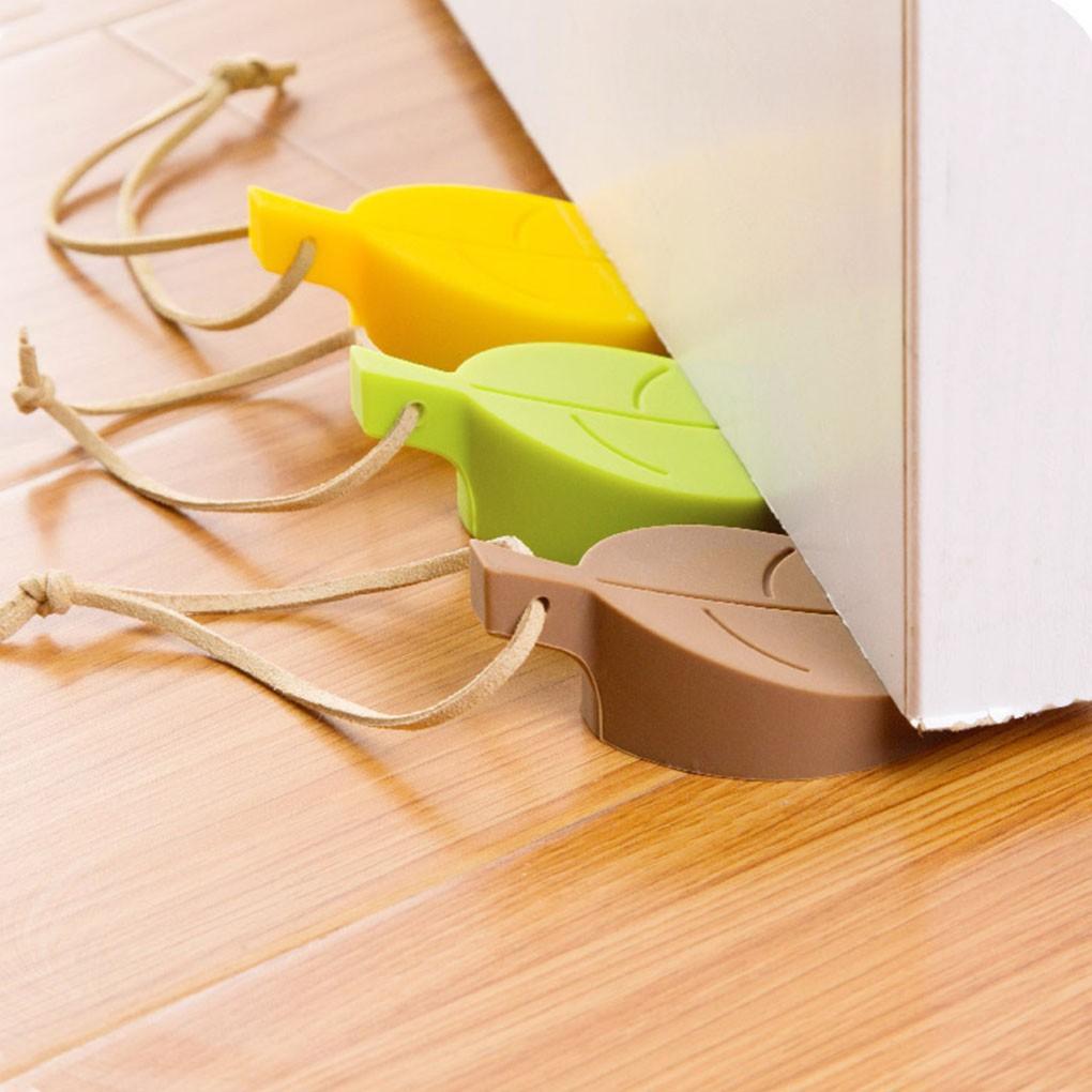 Miếng Chặn Cửa Chống Sập Cửa Hình Chiếc Lá