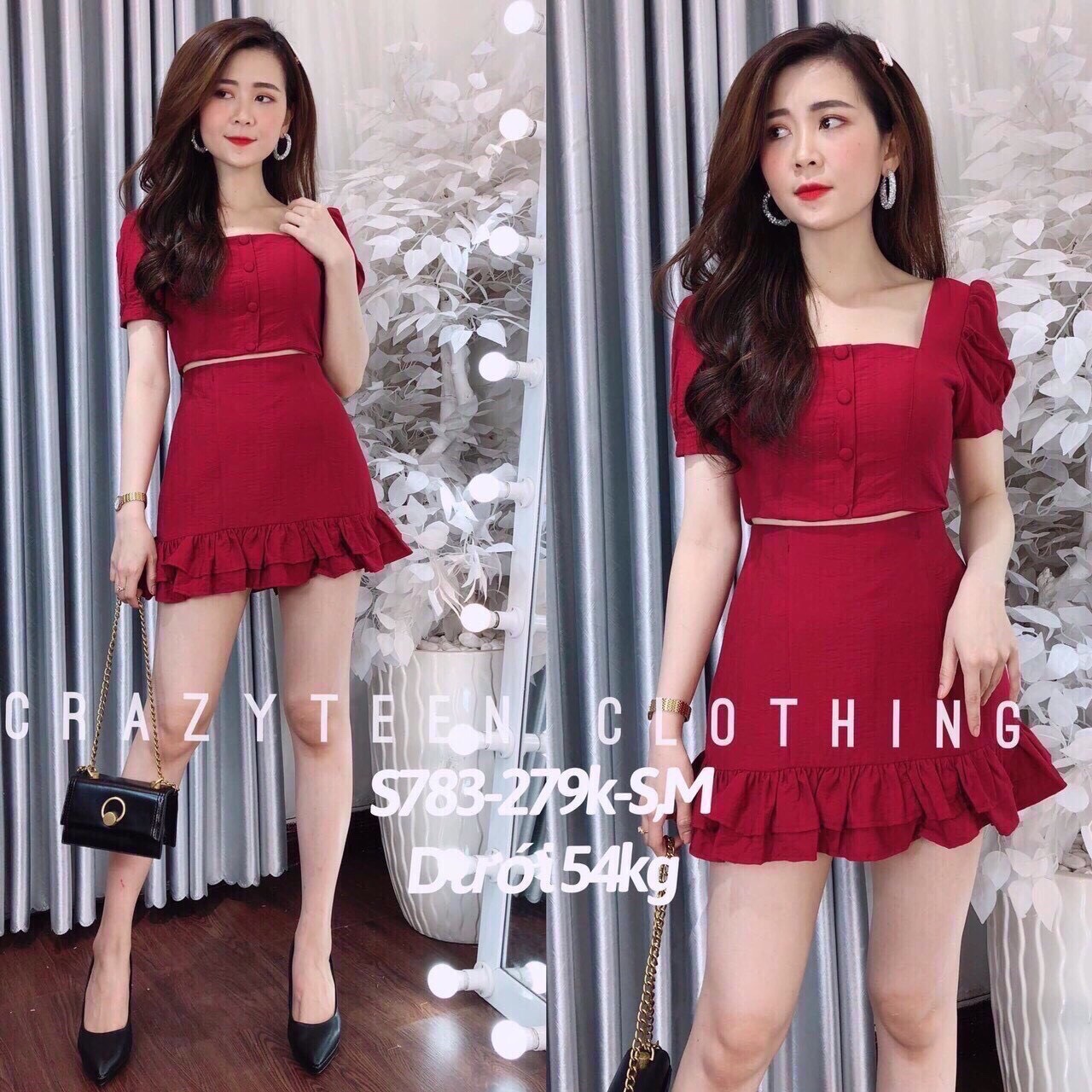 Sét váy vây cát hàn hàng đẹp