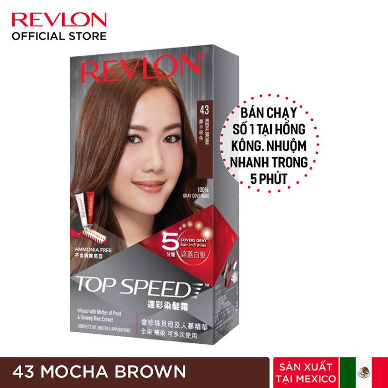 Nhuộm tóc phủ bạc Revlon TopSpeed dành cho nữ giá rẻ